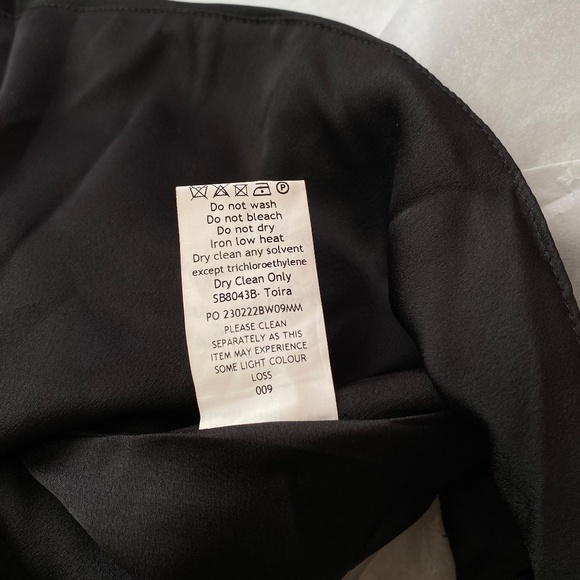 HOUSE OF CB 'Toira' Black Draped Corset‎ Dress/Size S NWOT - Picture 12 of 14